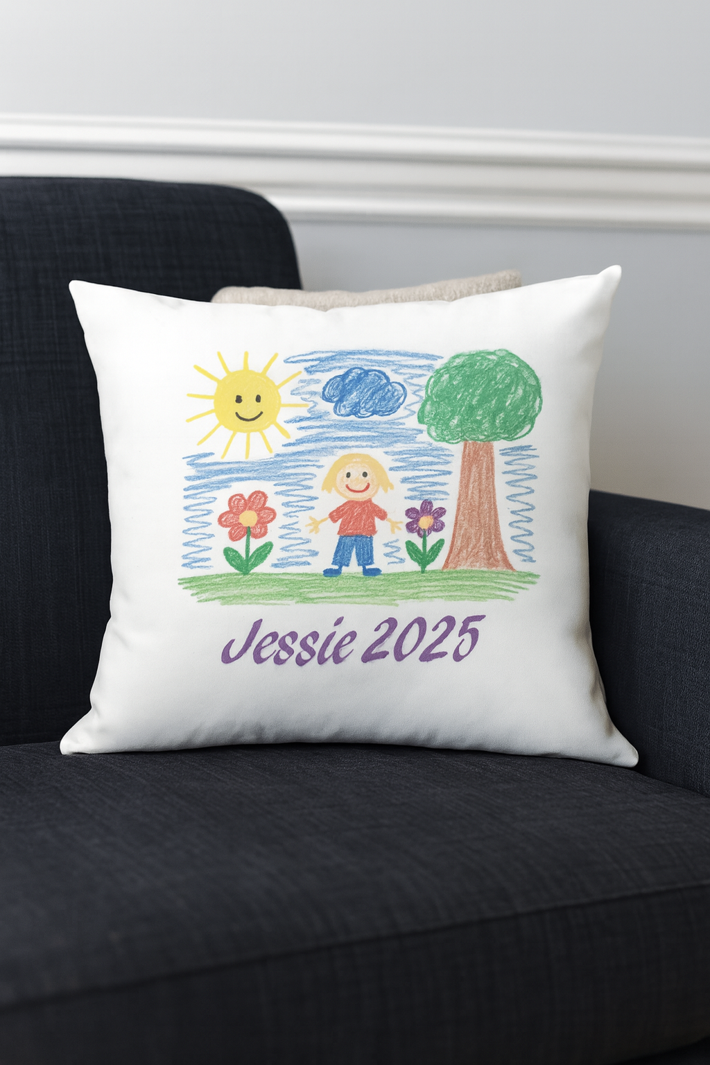 Custom Artwork Cushion Cover