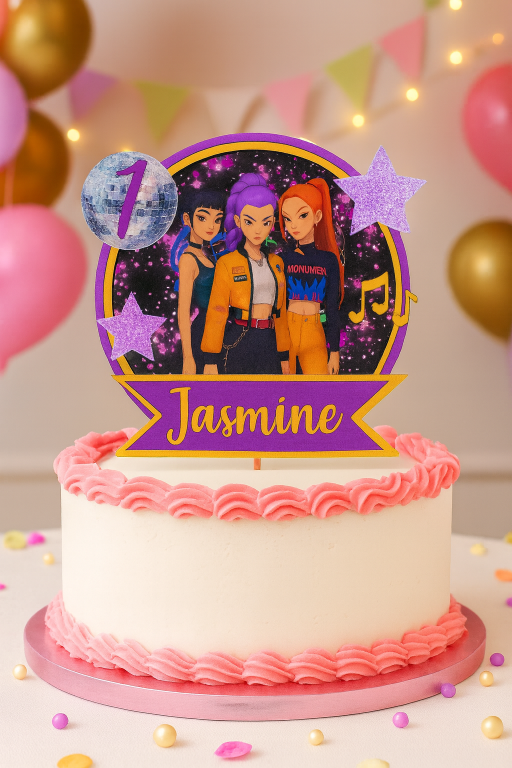 Personalised 3D Character Birthday Cake Toppers