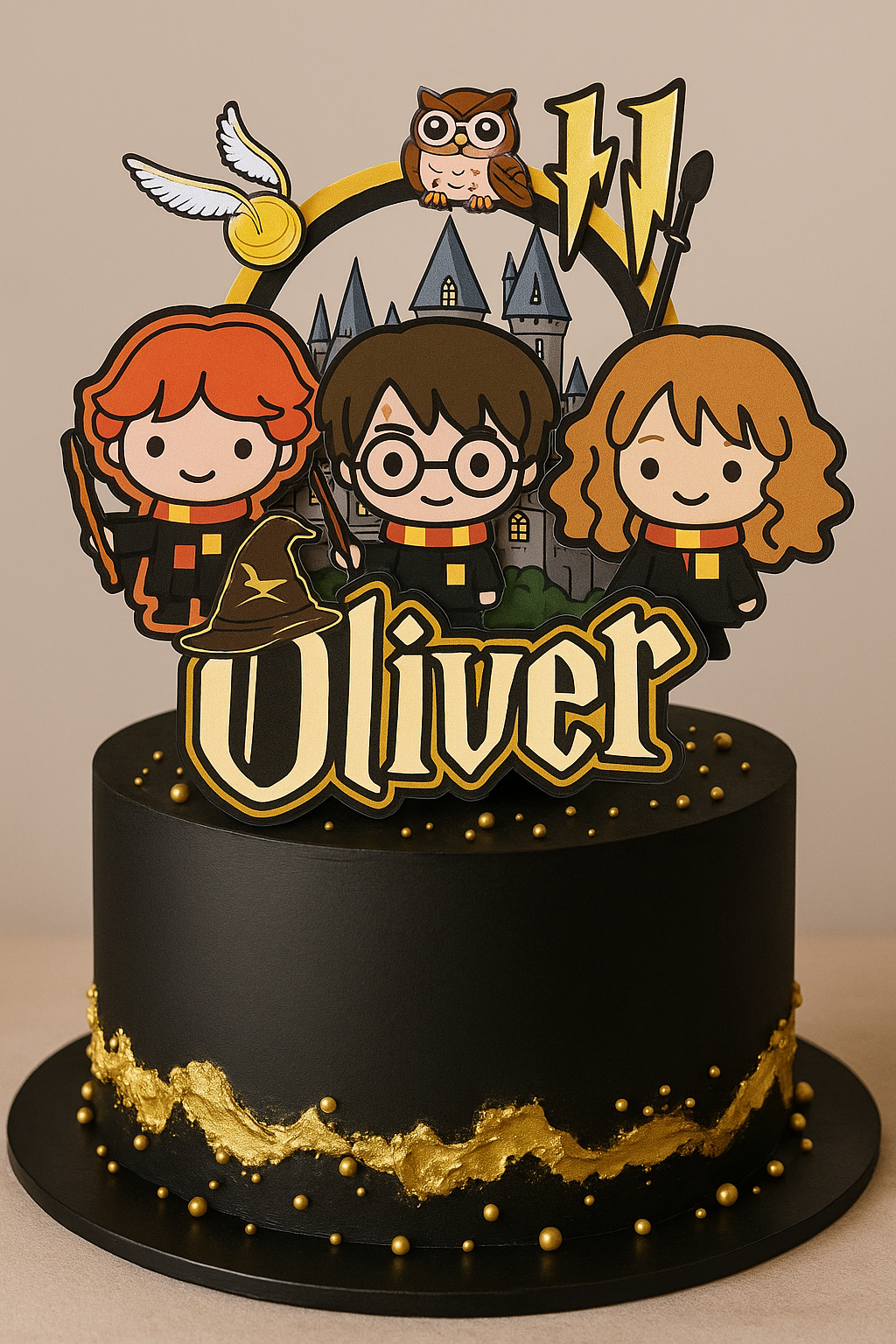 Personalised 3D Character Birthday Cake Toppers