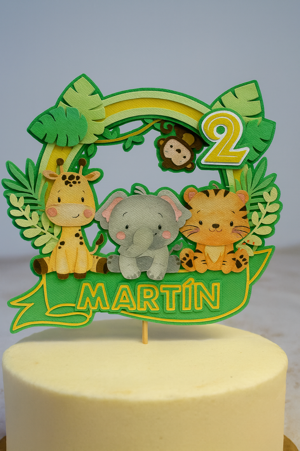 Personalised 3D Character Birthday Cake Toppers