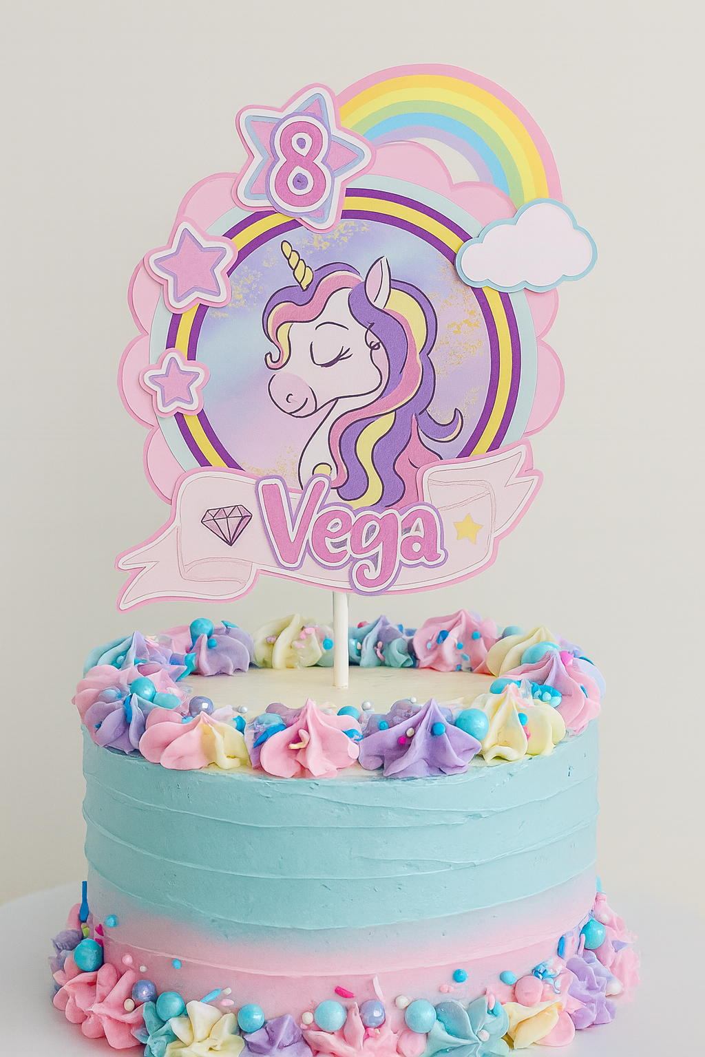 Personalised 3D Character Birthday Cake Toppers