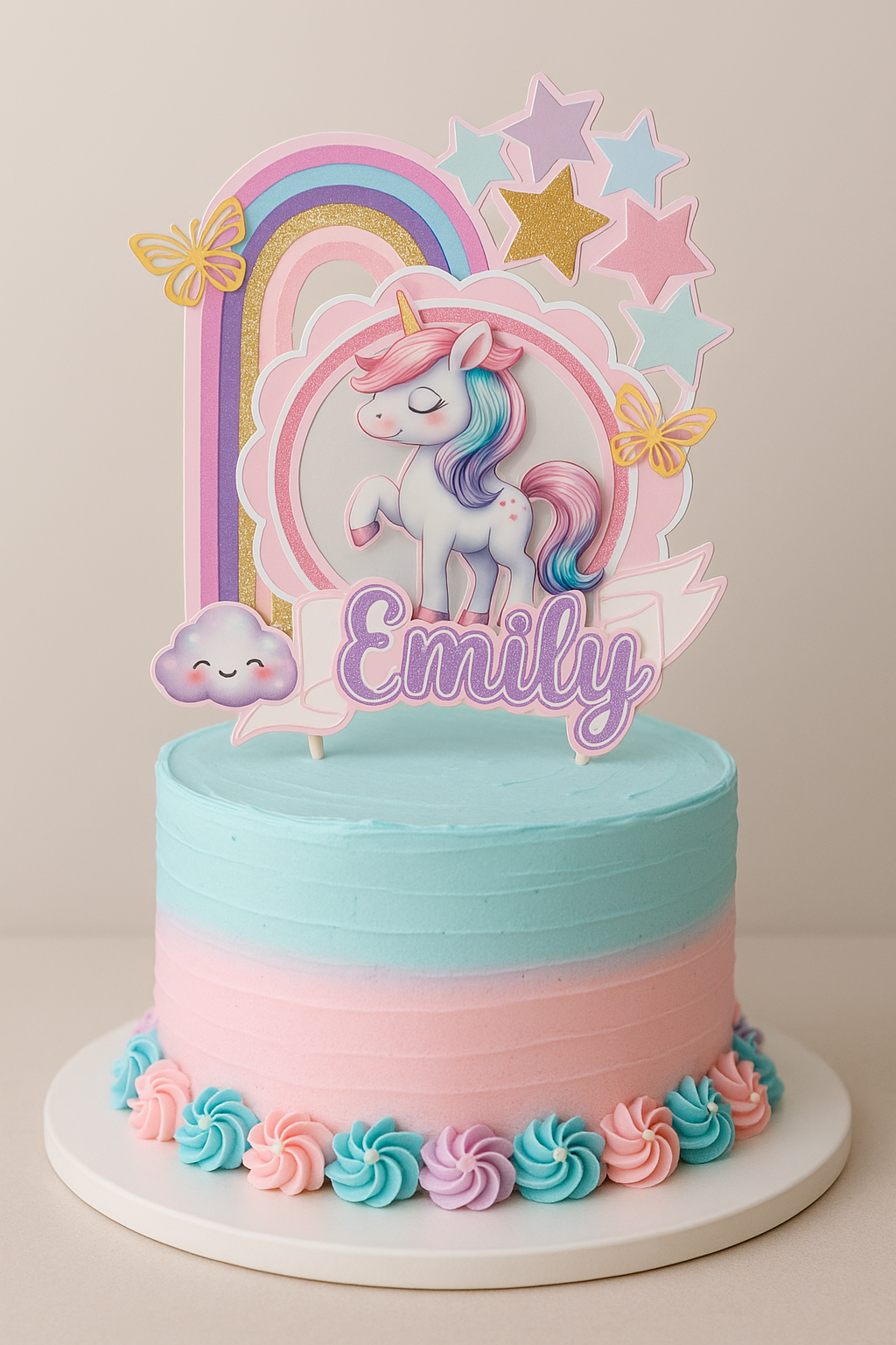Personalised 3D Character Birthday Cake Toppers