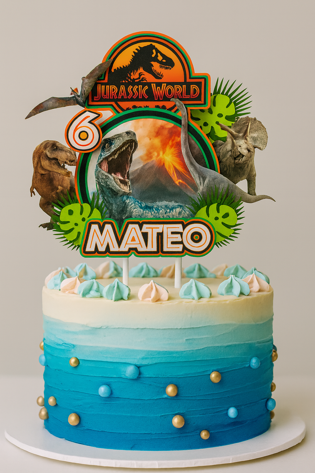 Personalised 3D Character Birthday Cake Toppers