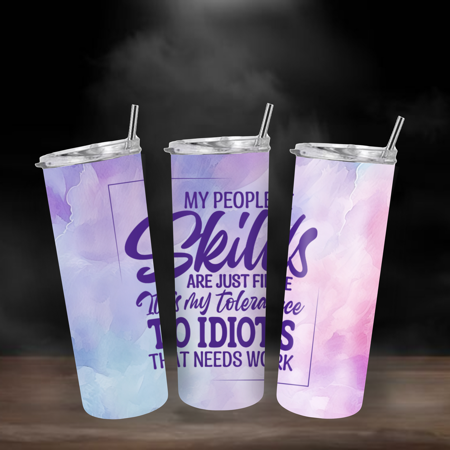 20oz Stainless Steel Tumbler - Sarcasm Collection