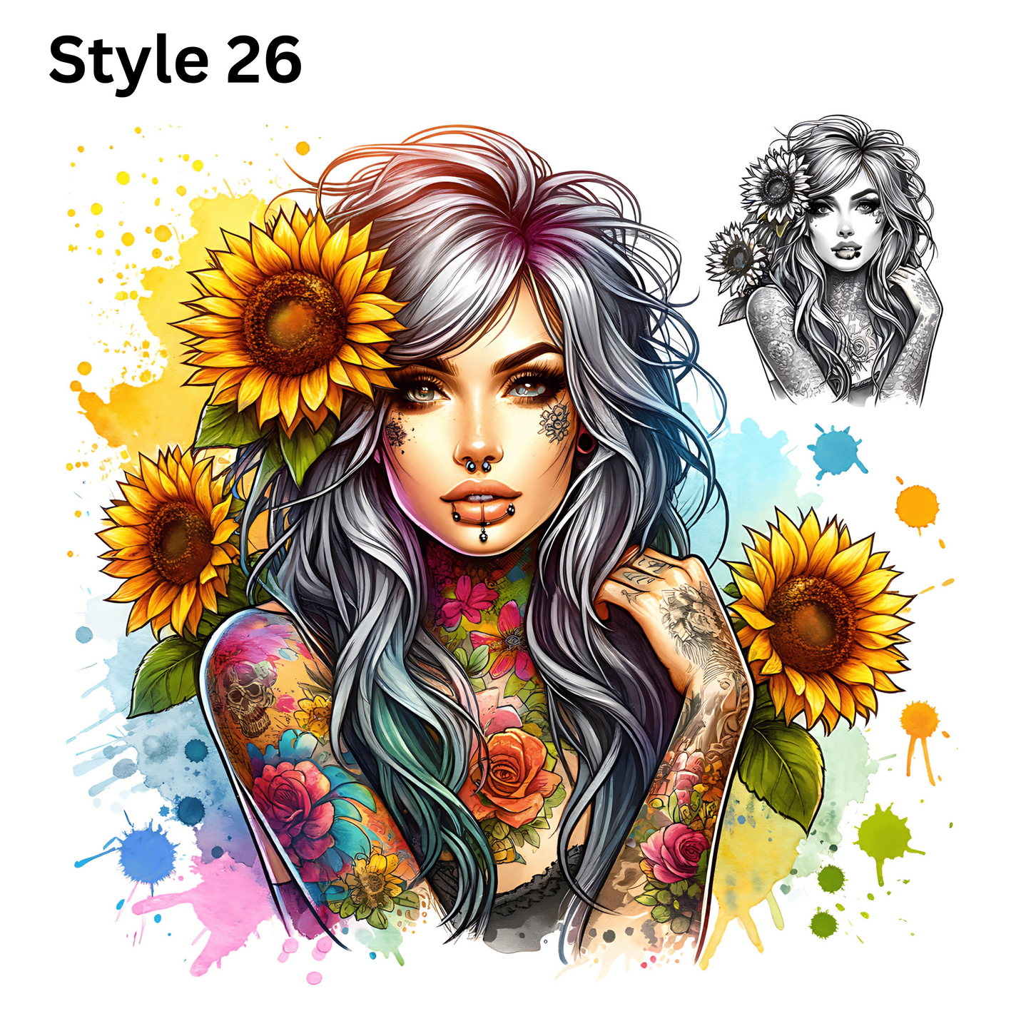 DTF Prints - Girl Collection