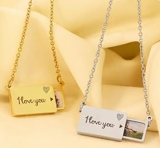 Personalised Love Letter Pendant
