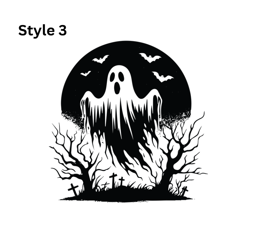 Horror Themed Car Vinyl Decals