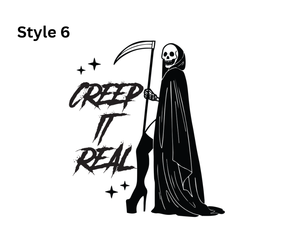 Horror Themed Car Vinyl Decals