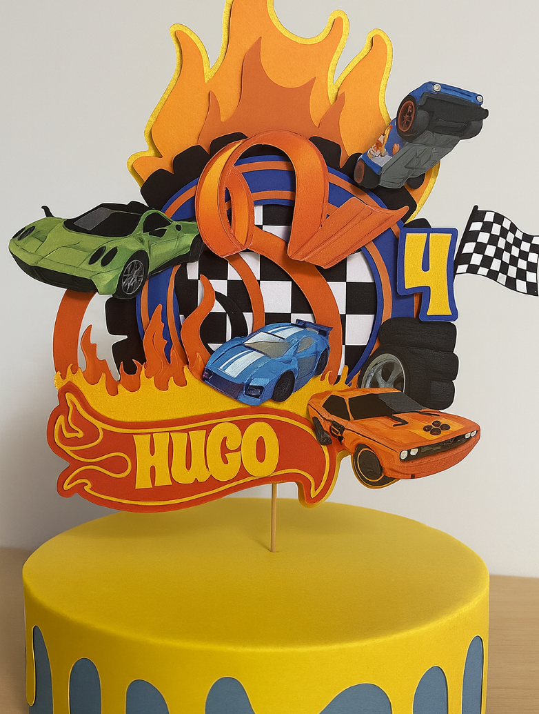 Personalised 3D Character Birthday Cake Toppers