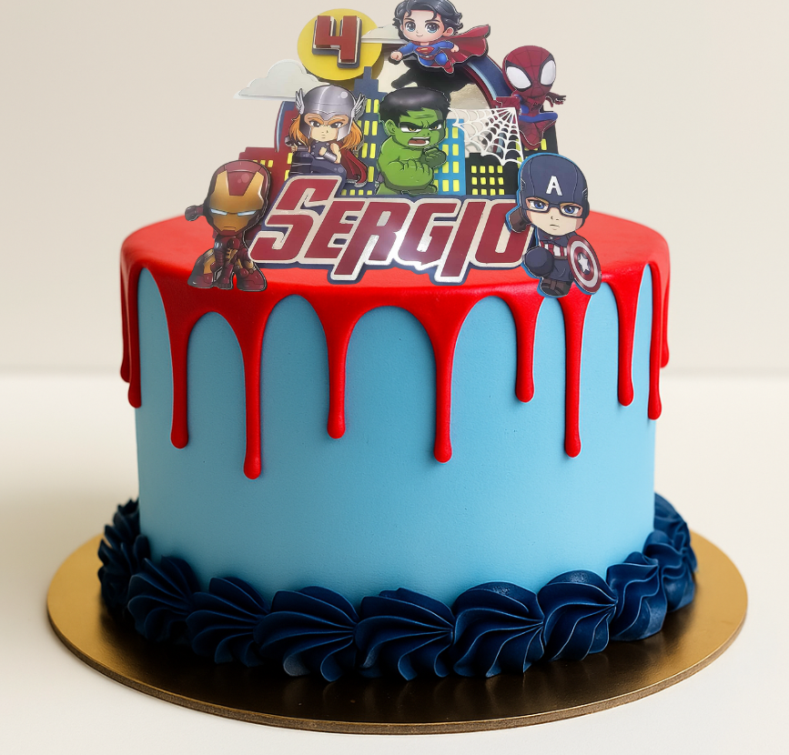 Personalised 3D Character Birthday Cake Toppers
