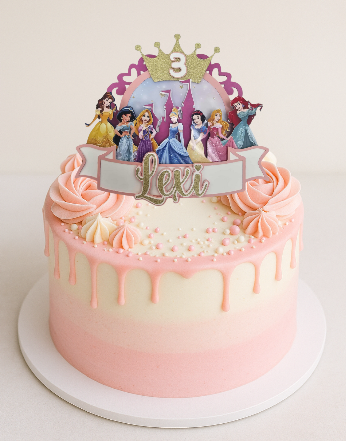 Personalised 3D Character Birthday Cake Toppers