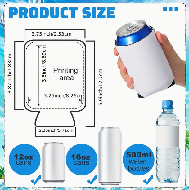 Custom Photo Stubby Holders