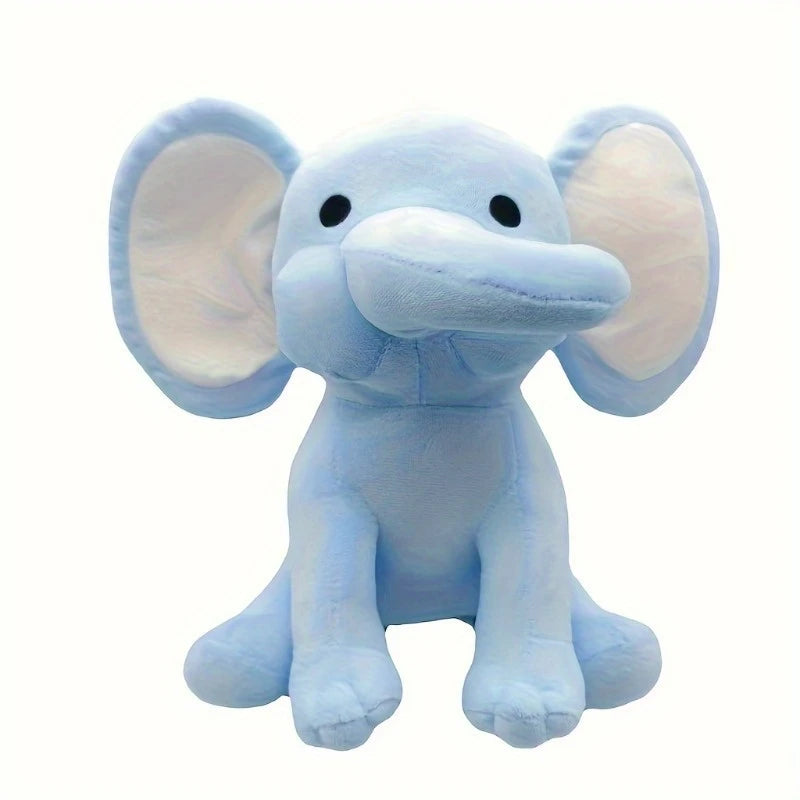 Personalised Baby Birth Stat Elephant Plush