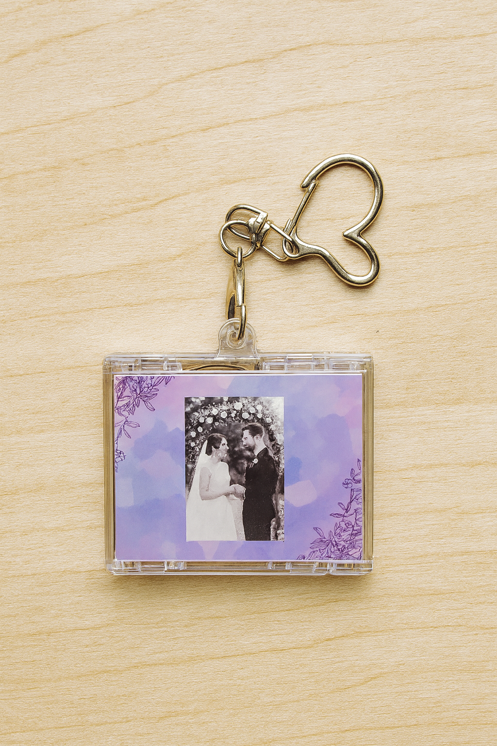Custom NFC Mini CD Case Keychain