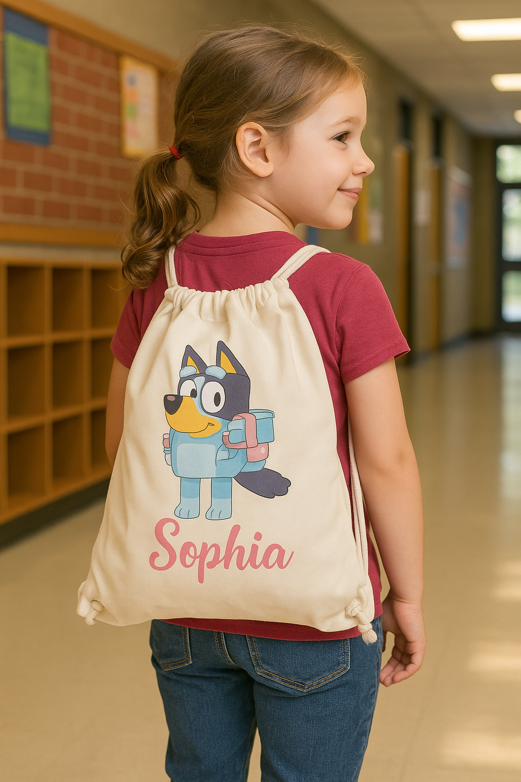 Custom Book Bag