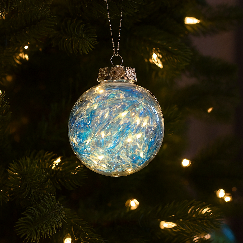 Personalised Tinsel Baubles