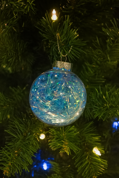 Personalised Tinsel Baubles