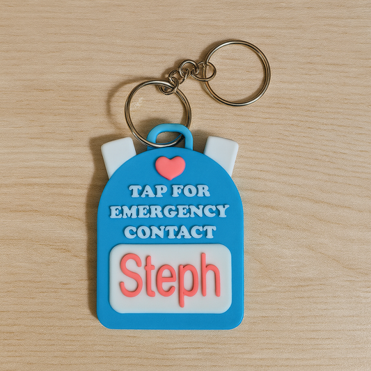 Custom 3D NFC Tag Keyrings