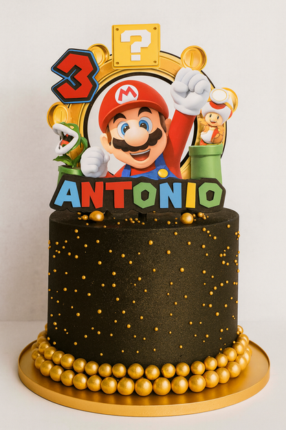 Personalised 3D Character Birthday Cake Toppers