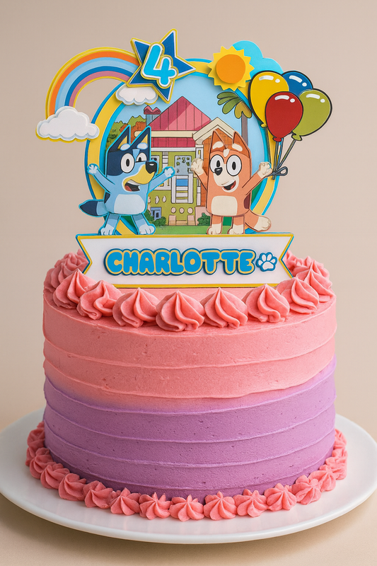 Personalised 3D Character Birthday Cake Toppers