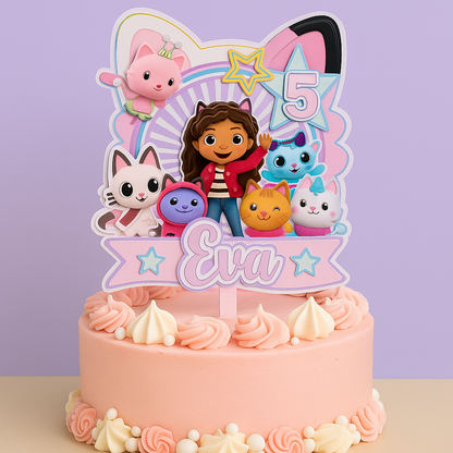 Personalised 3D Character Birthday Cake Toppers