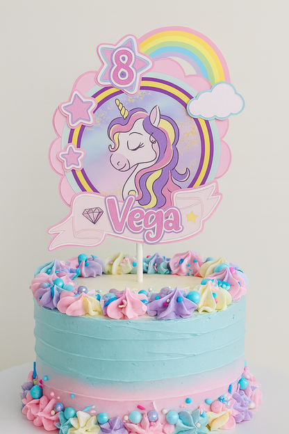 Personalised 3D Character Birthday Cake Toppers