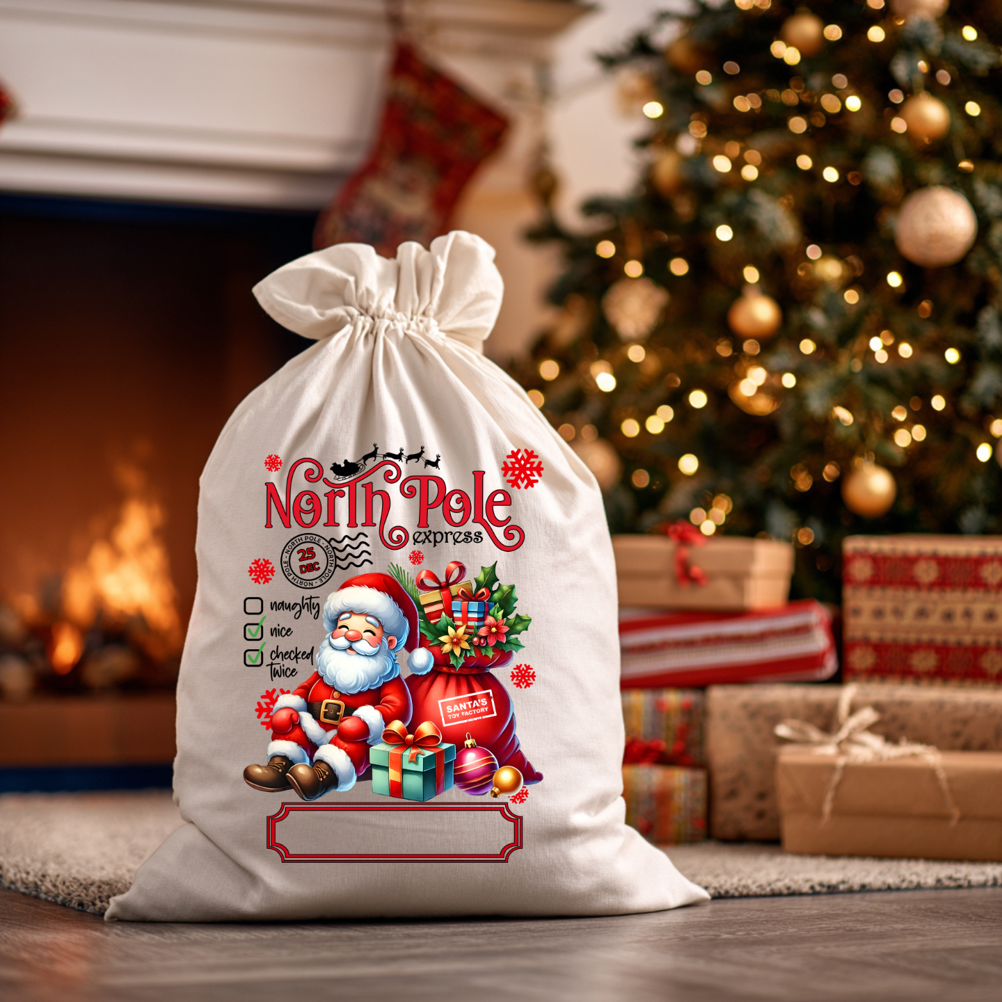 Custom Santa Sacks