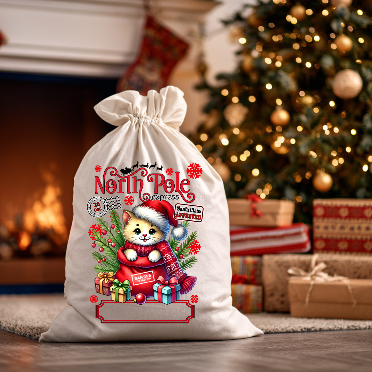 Custom Santa Sacks