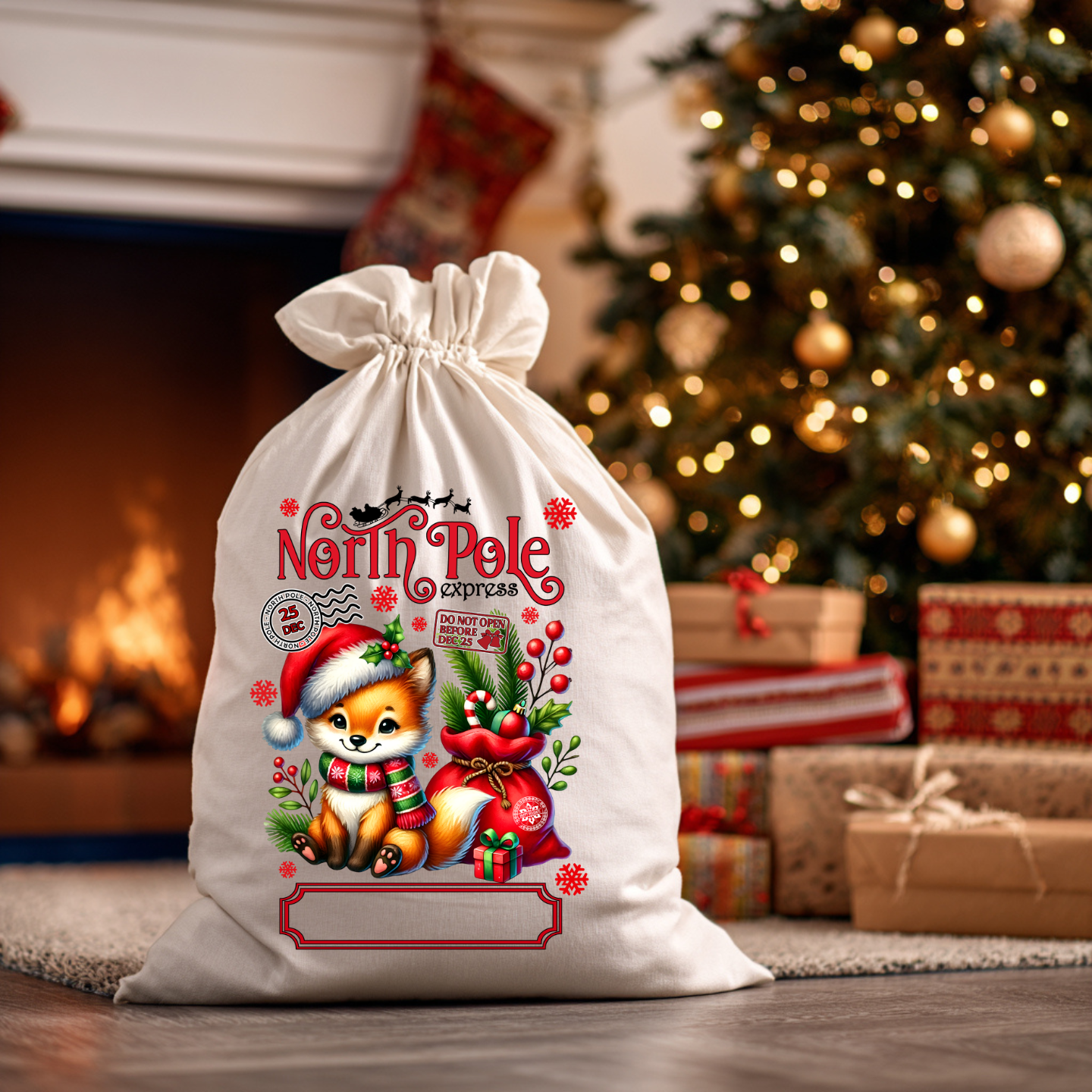 Custom Santa Sacks