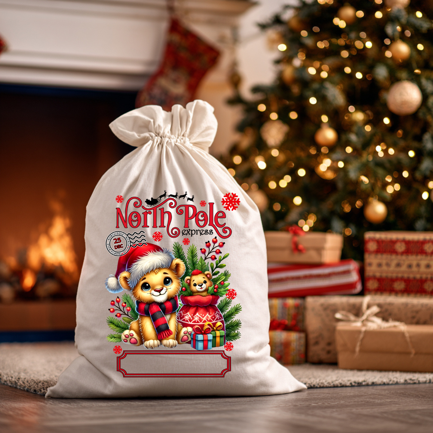Custom Santa Sacks