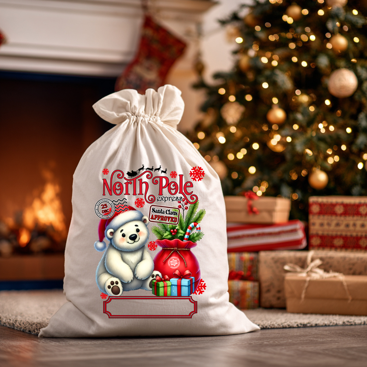 Custom Santa Sacks