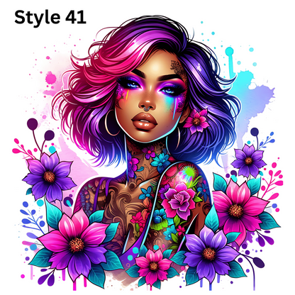 DTF Prints - Girl Collection