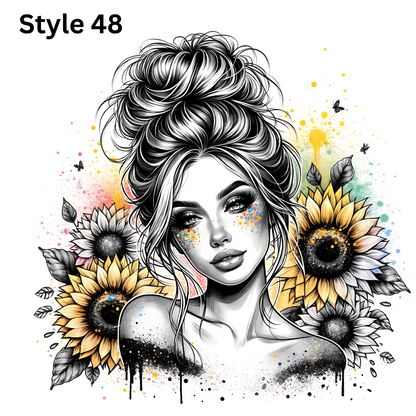 DTF Prints - Girl Collection