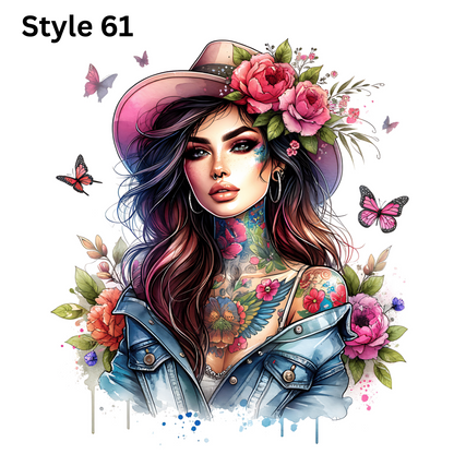 DTF Prints - Girl Collection