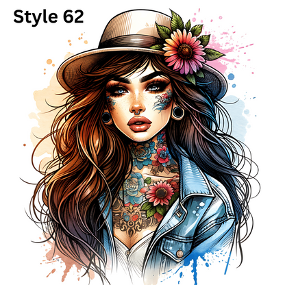 DTF Prints - Girl Collection