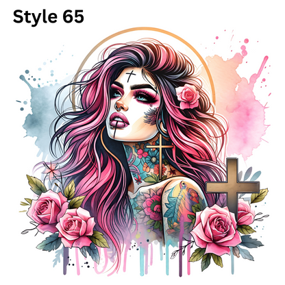 DTF Prints - Girl Collection
