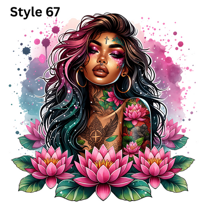 DTF Prints - Girl Collection