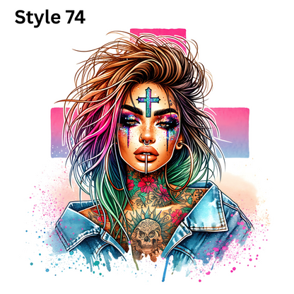 DTF Prints - Girl Collection