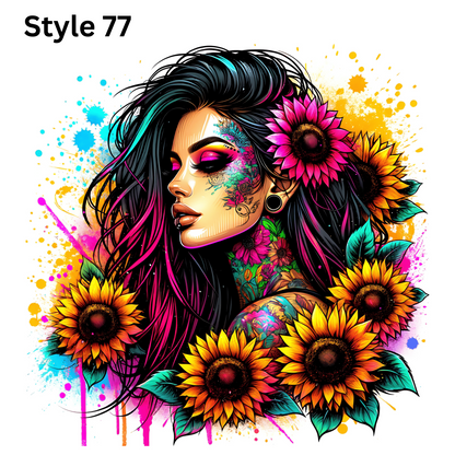 DTF Prints - Girl Collection
