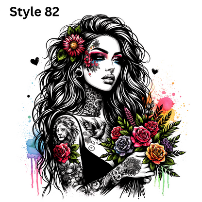 DTF Prints - Girl Collection