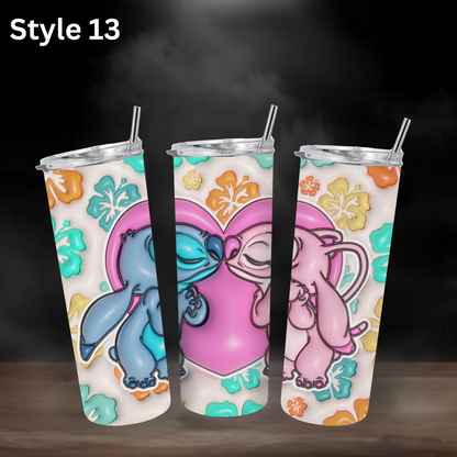 20oz Stainless Steel Tumbler - Stitch Collection