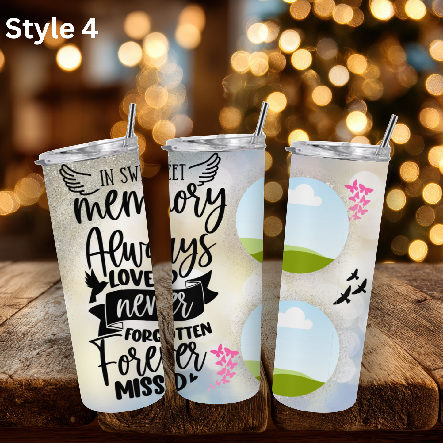 20oz Stainless Steel Tumbler - Memorial Collection