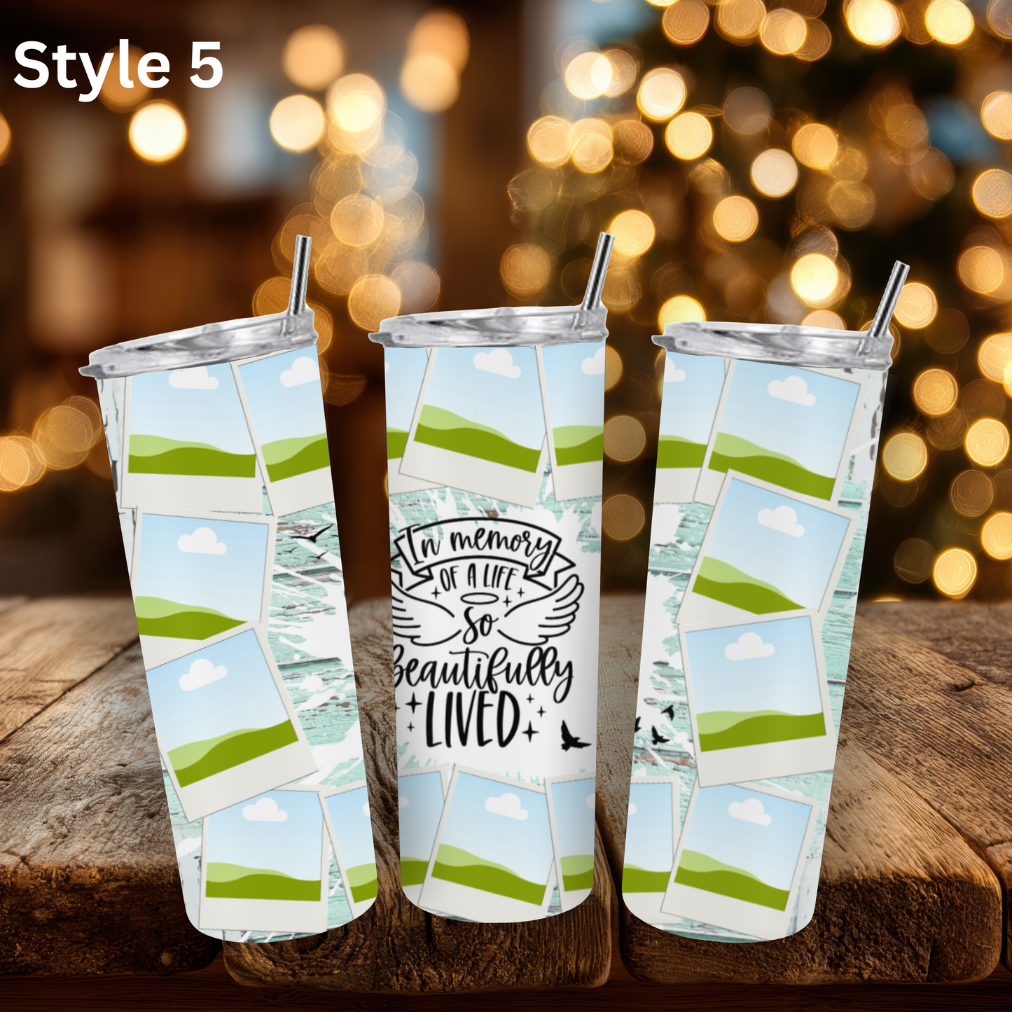 20oz Stainless Steel Tumbler - Memorial Collection