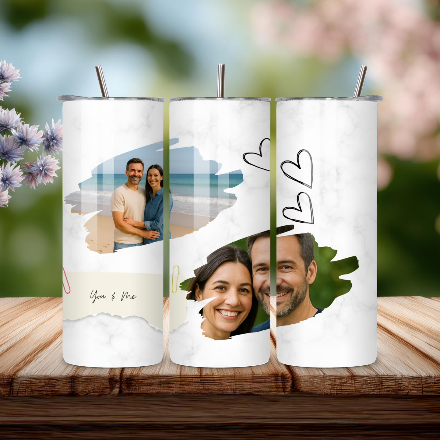 Custom Photo 20oz Tumbler