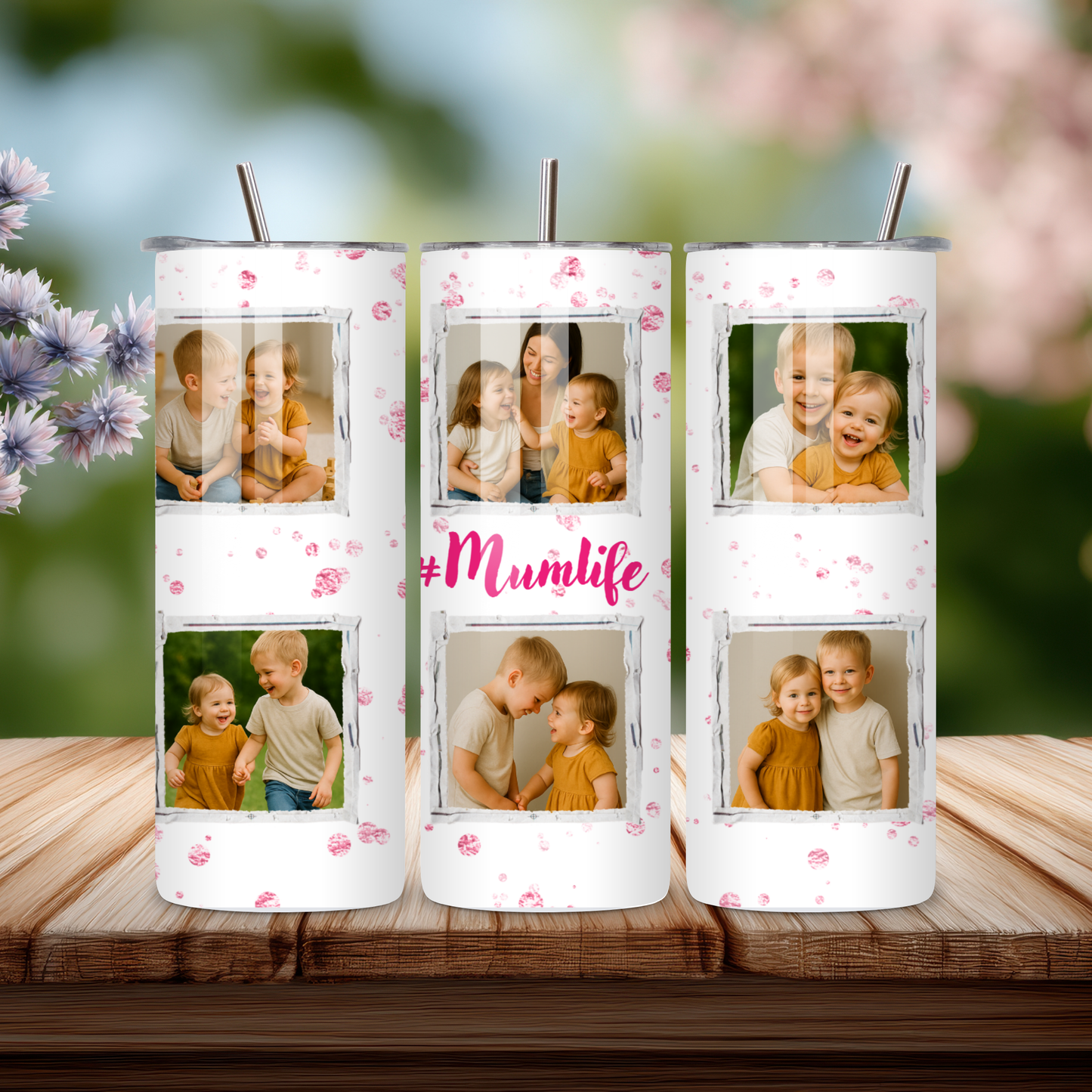 Custom Photo 20oz Tumbler