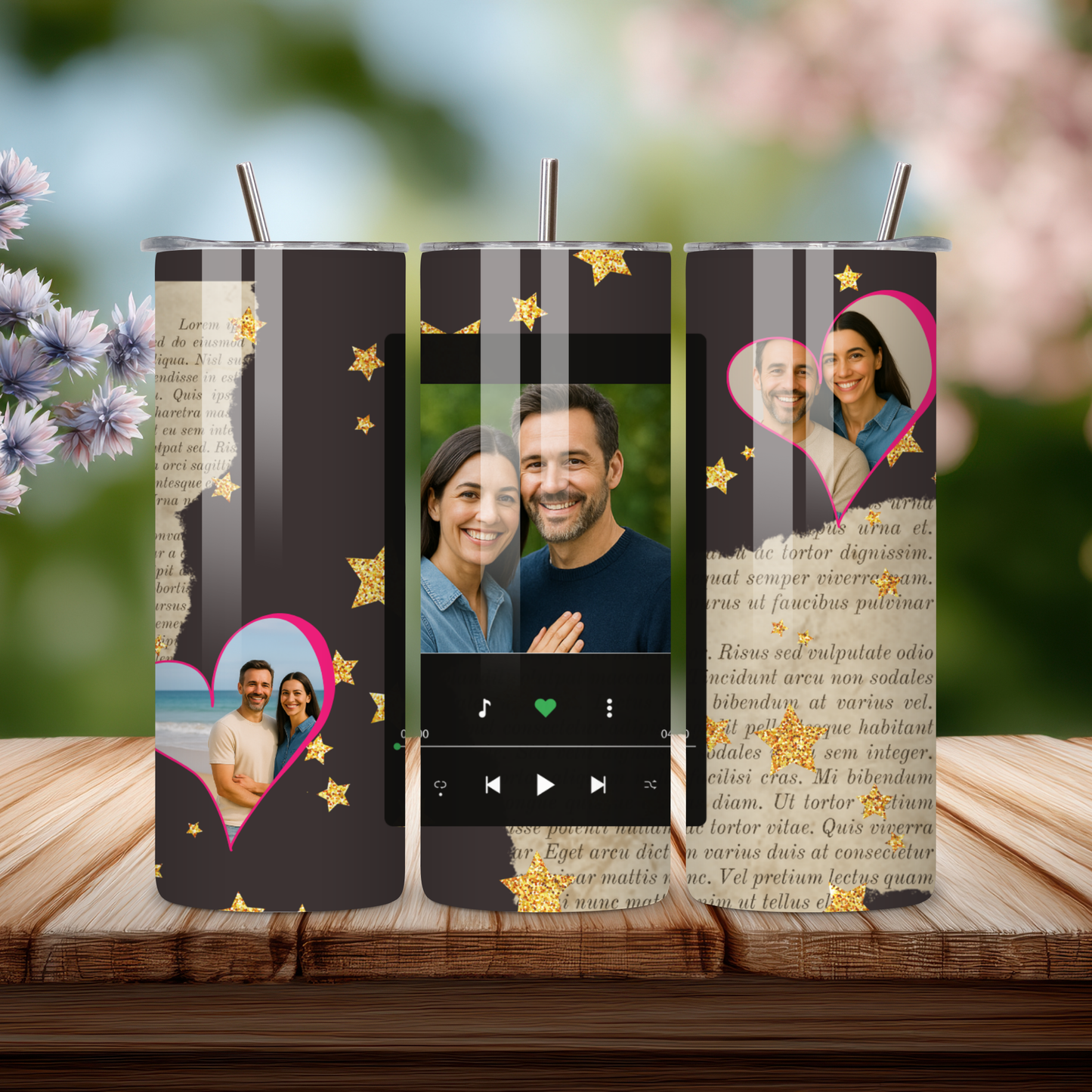 Custom Photo 20oz Tumbler