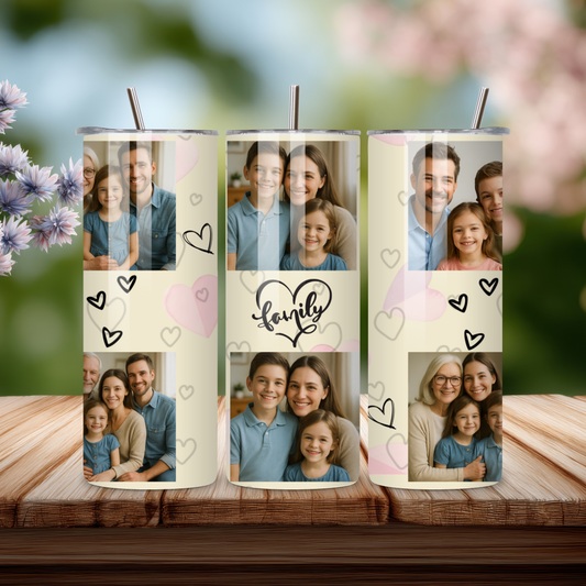 Custom Photo 20oz Tumbler