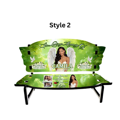 Custom Memorial Bench