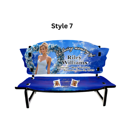Custom Memorial Bench