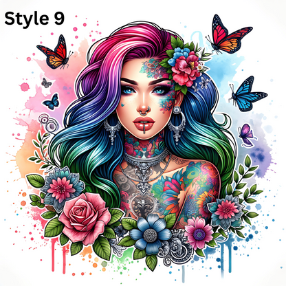 DTF Prints - Girl Collection